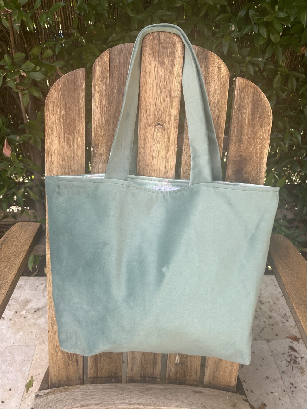Bolso shopper Verde agua Petra - Imagen 2