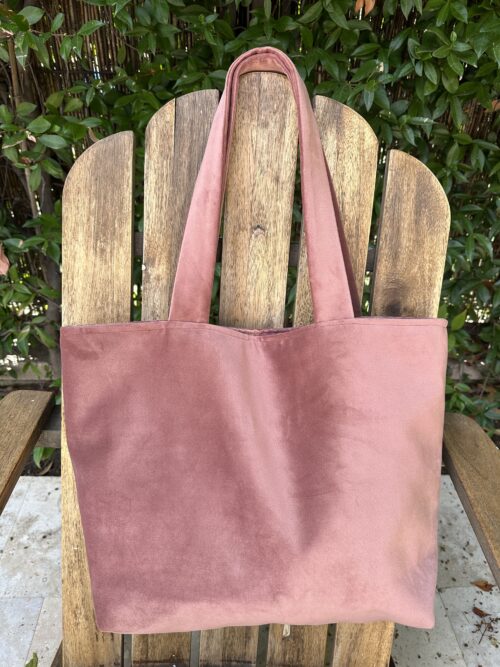 Bolso shopper Rosa Plumas