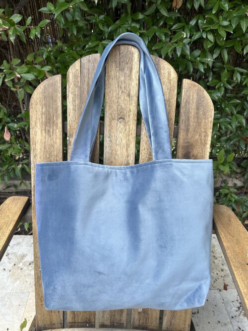 Bolso shopper Celeste