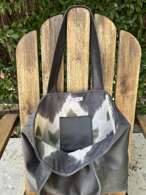 Bolso shopper Gris Arrow