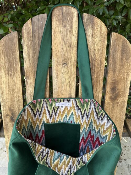 Bolso verde inglés Missoni