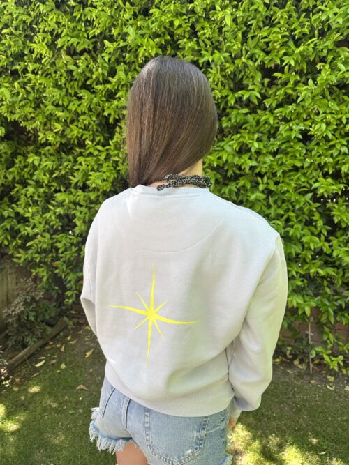 Sudadera Star Flúor