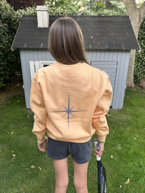Sudadera Star Melocotón