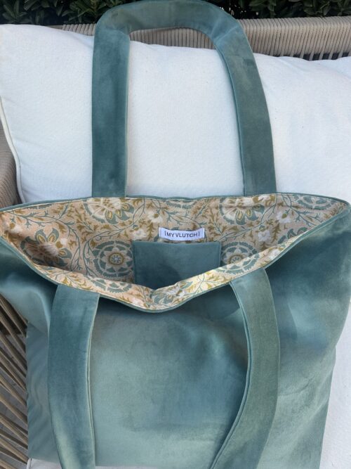 Bolso shopper Verde agua Petra