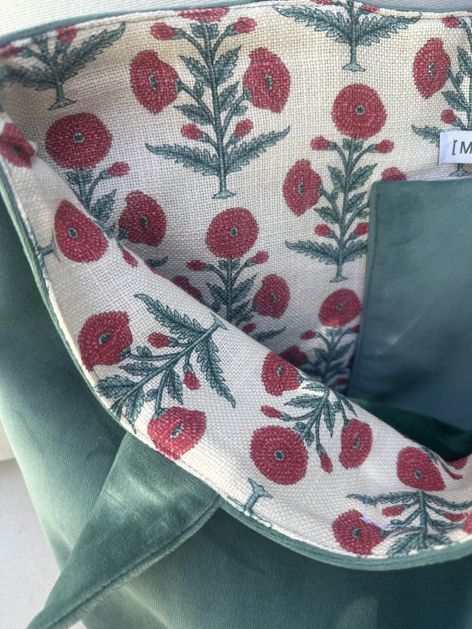 Bolso shopper Verde agua Indi