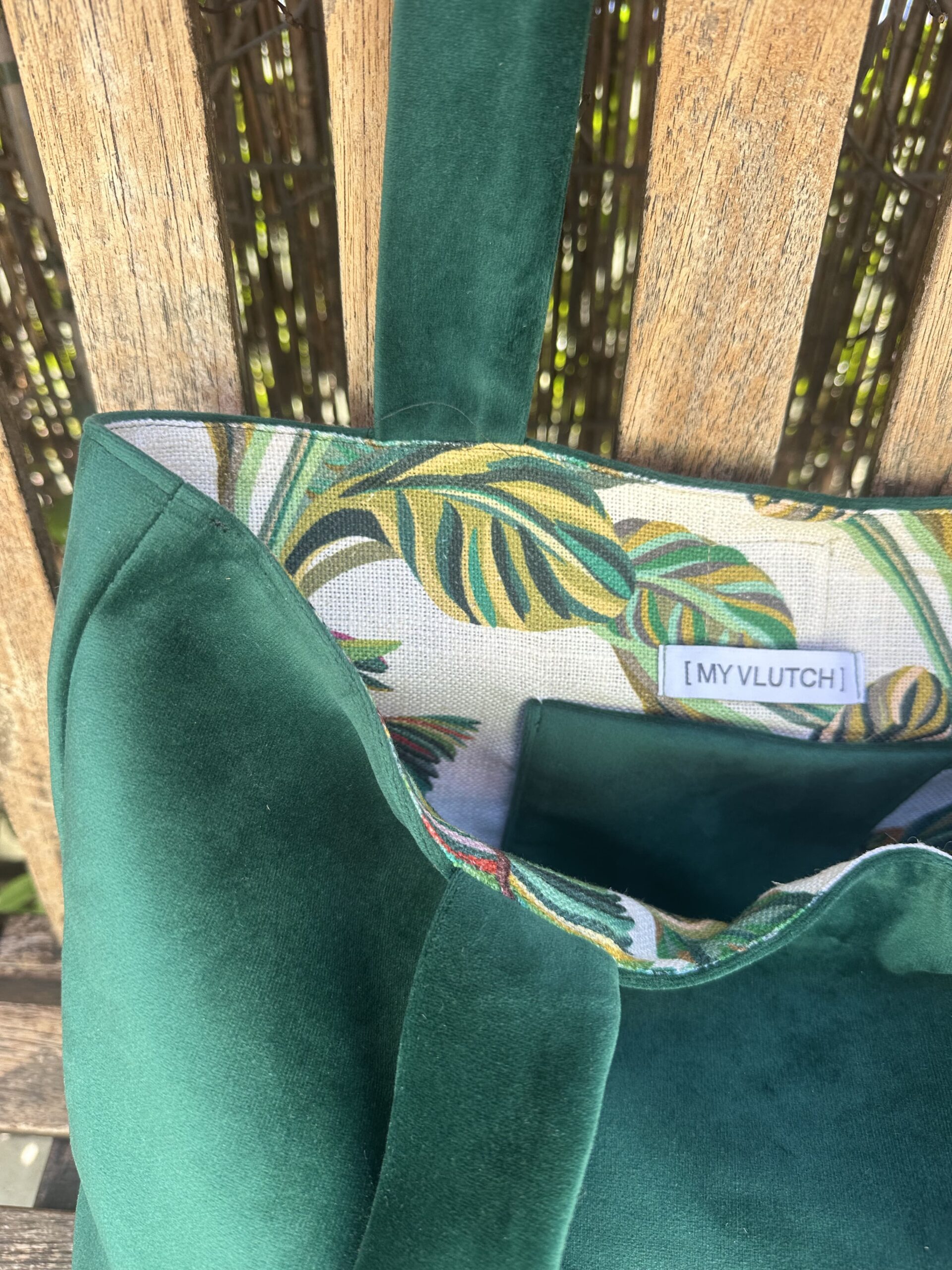 Bolso verde inglés Bahamas